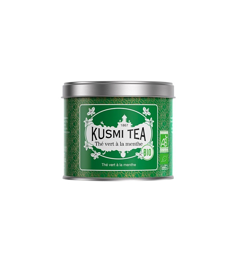 Thé vert à la menthe bio